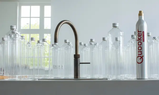 Quooker filter vervangen in de onderbouwkast