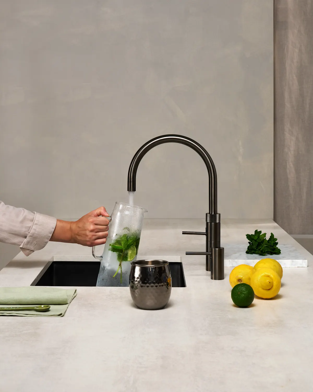 Bruisend water uit de Quooker CUBE