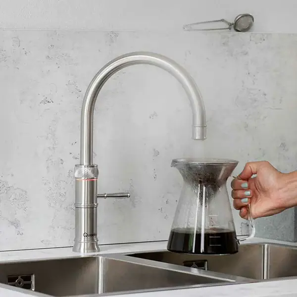 Quooker Fusion in een keukeninterieur