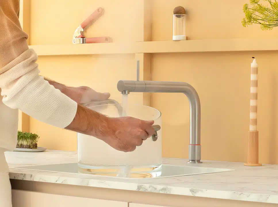 Quooker Front kraan – uitvoering Roestvrij staal